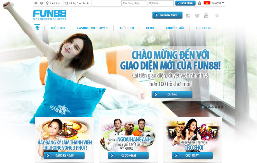 Nhà cái Fun88 - Địa chỉ cá cược casino cờ bạc đáng tin cậy