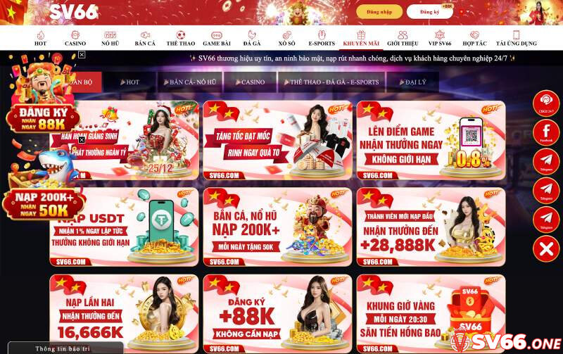 SV66 | SV66.COM | Trang Chủ Chính Thức 2026 11 Khuyến mãi liên tục update cho tất cả hội viên